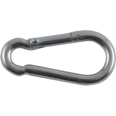 Карабин пружинный, усиленный (din 5299С) 6мм