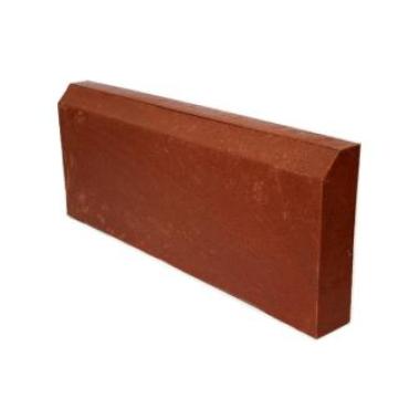 Бордюр тротуарный полимерно-песчанный 500мм, Красный