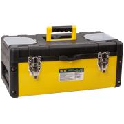 Ящик для инструмента пластиковый 18" ( 450х240х200 мм ) металл.замки, стенки стальные ФИТ