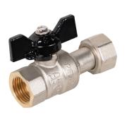 Кран шаровой латунный LD Pride 47.15.В-НкГк.Б для подключения котла