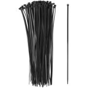 Хомуты нейлоновые для проводов, черные 100 шт., 4,8х300 мм ФИТ