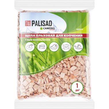 Щепа для копчения птицы ольха + вишня, Camping Palisad