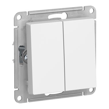 Выключатель "Atlasdesign" 2СП Белый под рамку Schneider Electric