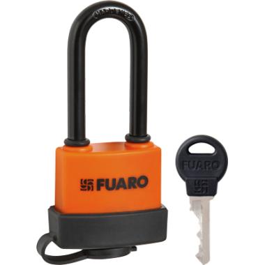 Замок навесной PL-3640 LS удл.дужка FUARO