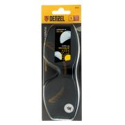 Очки защитные открытые, поликарбонатные, увеличенная дымчатая линза, регулируемые дужки, Denzel