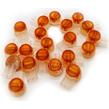 Скотч-лок K1, 0,4-0,7мм 1,52mm, соединительный зажим,STEKKER 100шт/упак