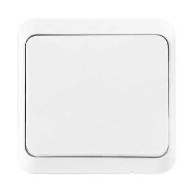 Выключатель"Марс"1СП белый керамика"Smartbuy"