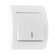 Выключатель"Марс"1СП белый проходной"Smartbuy"
