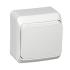 Выключатель"Этюд" 1ОП белый