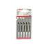 Пилки для лобзика T101BR 5 шт. HCS Bosch