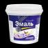 Эмаль акриловая универсальная РАДУГА 0,9кг БЕЛАЯ п/глянец /6/