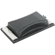 Держатель д/нажд.бум. пластиковый с мет.прижимом, черный 210х105 мм MOS