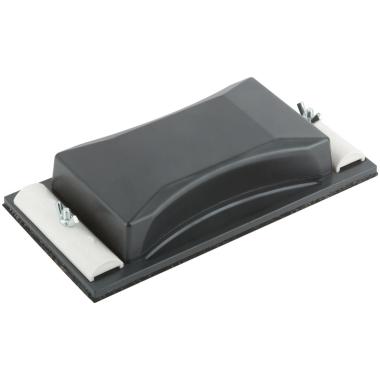 Держатель д/нажд.бум. пластиковый с мет.прижимом, черный 210х105 мм MOS