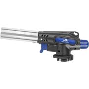 Горелка газовая на цанговый баллон, пласт.корпус, с пьезоподжигом, вращение 360°, сопло 22 мм MOS