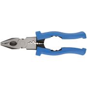 Плоскогубцы комбинированные многофункциональные, пластиковые ручки, Профи 200 мм ФИТ