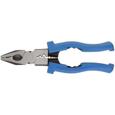 Плоскогубцы комбинированные многофункциональные, пластиковые ручки, Профи 200 мм ФИТ