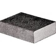 Шлифовальная губка MASTER Color 100х70х25 мм зернистость средняя P80 карбид кремния