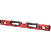 Уровень алюминиевый, 1500 мм, фрезерованный, 3 глазка, две эргономичные ручки Matrix