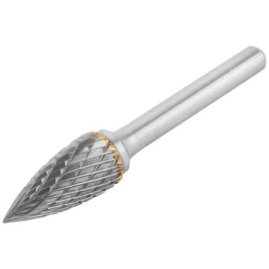 Шарошка карбидная, штифт 6 мм, тип "G", параболическая заостренная 12х25х70 мм ФИТ