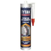 Герметик для каминов +1500  силикатный черный 280мл TYTAN Professional /12/ +5*