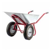 Тачка строительная двухколесная,усиленная, 90л,320кг СТРОЙМАШ