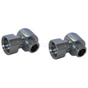 Соединитель угловой д/полотенцесуш. 1*3/4 г/ш, (2шт/упак), цена за упак., АКЦИЯ