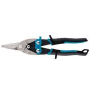 Ножницы по металлу 250 мм, прямой рез, CrMo, двухкомпонентные рукоятки, "Piranha" Gross