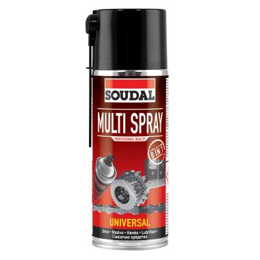 Смазка MULTI SPRAY SOUDAL 400мл.