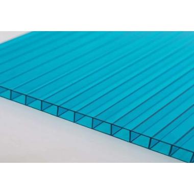 Сотовый поликарбонат Бирюза, 4мм*2,1*6м, (0,47 кг/м2), Rational