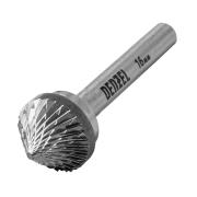 Борфреза твердосплавная по металлу, дереву, пластику, зенкер 90 град., тип-K, 16 мм, Denzel