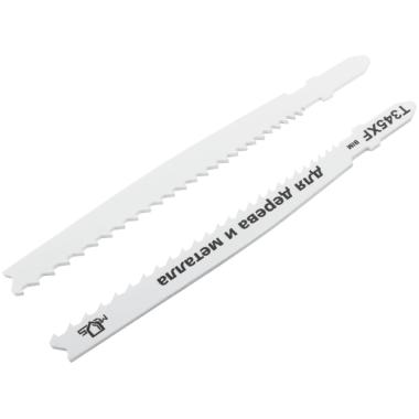Полотна для эл. лобзика, t345xf, универсальные, bimetal, 110 мм, 2 шт. MOS