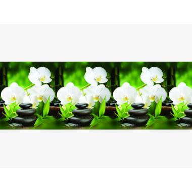 Кухонный фартук АБС Орхидея белая (600*3000*1,5мм) STELLA ВЫВЕДЕН