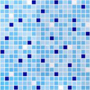 Панель ПВХ 0,3 мозайка Микс синий (10) ВЫВЕДЕН