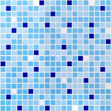 Панель ПВХ 0,3 мозайка Микс синий (10) ВЫВЕДЕН