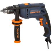 Дрель ударная 710 Вт; 0-2800об/мин; ключевой патрон 1,5-13мм; 1,7 кг; антивибрационная ручка; резиновые вставки; кор.Max-pro