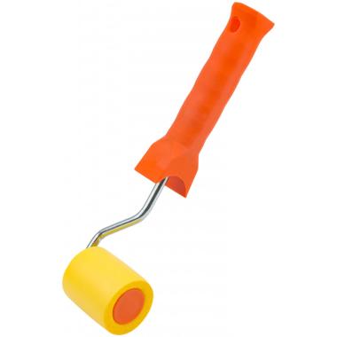 Валик прижимной резиновый для прикатки обоев, ручка 6 мм, 50 мм