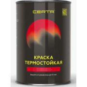 Эмаль термостойкая антикор. Церта до 800 С коричневая 0,8, шт