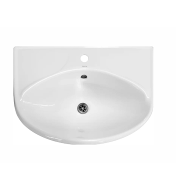 Умывальник  САМАРСКИЙ с пьедесталом, 575*445мм (белый), SANITA