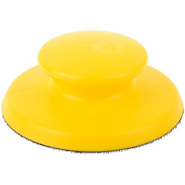 Блок шлифовальный ручной круглый 125 мм под липучку Фит