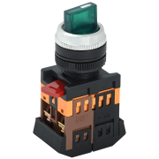 Переключатель ANC-22-2 фиксатор положения, зеленый