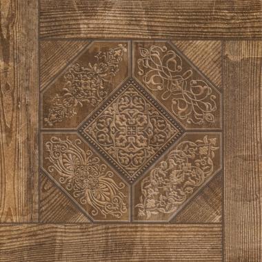 Плитка керамогранит 415*415 Рустик GP Орех темный (0,172*8 шт/кор.) ,Belani Березакерамика