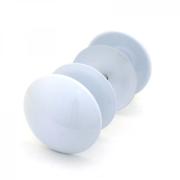 Ручка-кнопка (дверная) РК1 Белый "Уральская фурнитура"