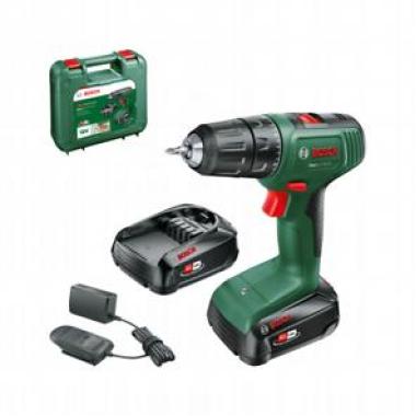 Аккумуляторная дрель-шуруповерт Bosch EasyDrill 18V-40 2X2,0AH