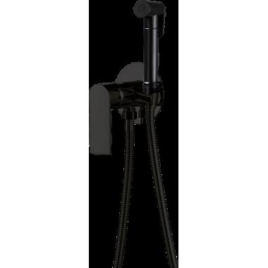 Смеситель для биде встраеваемый шар.12012, латунь/черный,Manchester