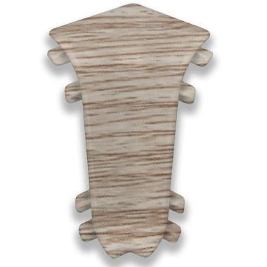 Угол внутренний для плинтуса, 207, Дуб кофейный, Идеал, Комфорт