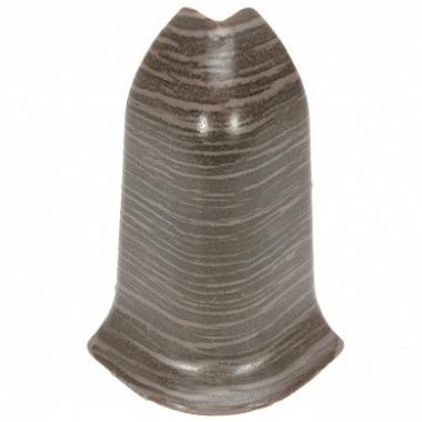 Угол наружный для плинтуса, 209, Дуб мореный, Идеал, Комфорт