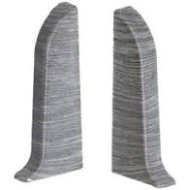 Торцевая заглушка для плинтуса, левая, 210, Дуб пепельный, Идеал, Комфорт