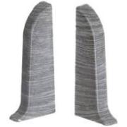 Торцевая заглушка для плинтуса, правая , 210, Дуб пепельный, Идеал, Комфорт