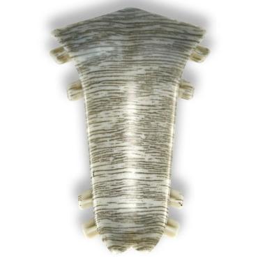 Угол внутренний для плинтуса, 210, Дуб пепельный, Идеал, Комфорт