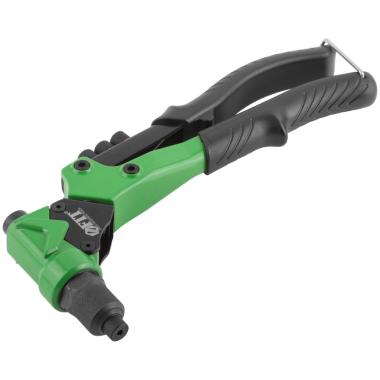 Заклепочник комбинированный (2,4-4,8мм; резьбовые М3-М6), Профи, поворотный 0-360°, усиленный, FIT